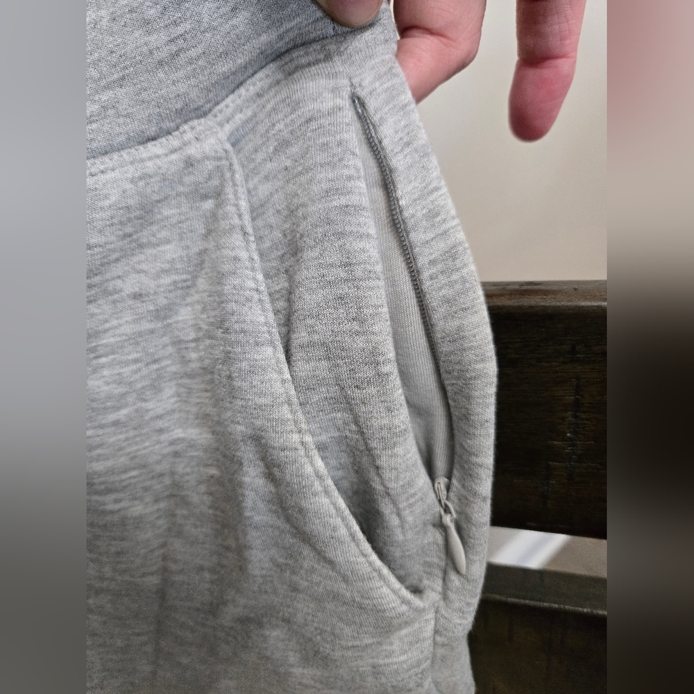 Danskin Heather Gray Casual Pants Sz Large - Picture 4 of 6